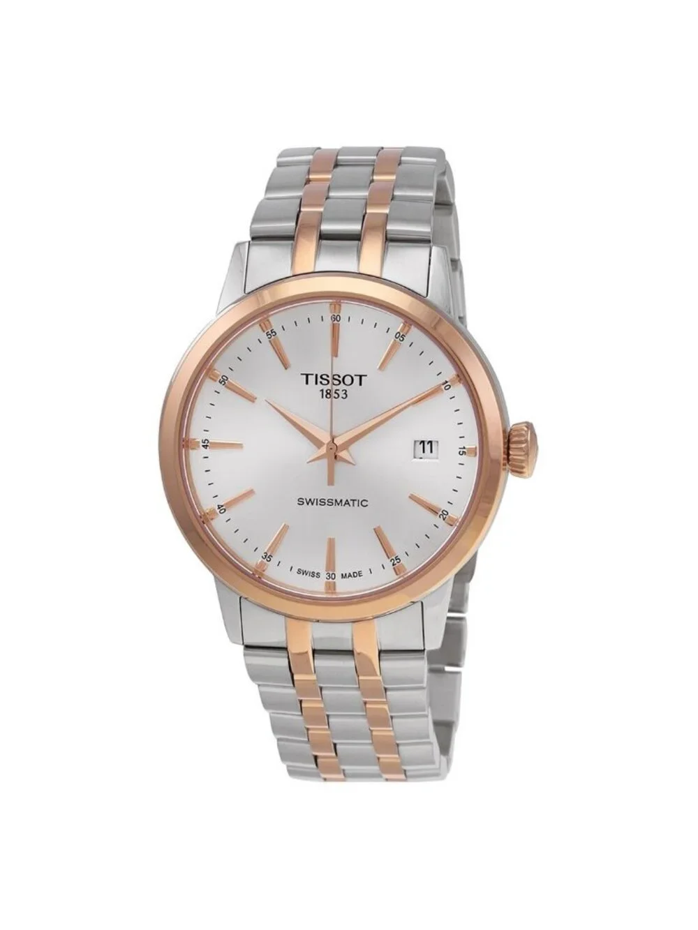 NWT Tissot Classic Dream Swissmatic Silver Dial Men's Watch